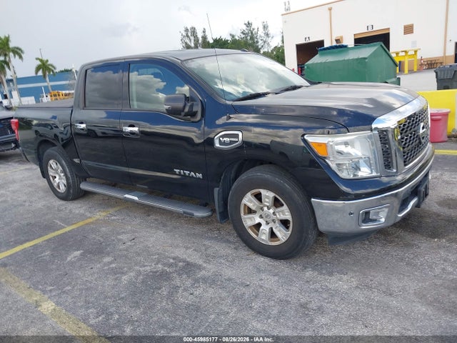 2017 Nissan Titan Sv მანქანა იყიდება აუქციონზე, vin: 1N6AA1E6XHN563766, აუქციონის ნომერი: 45985177