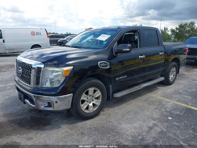 2017 Nissan Titan Sv მანქანა იყიდება აუქციონზე, vin: 1N6AA1E6XHN563766, აუქციონის ნომერი: 45985177