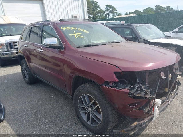 Aukcja sprzedaży 2018 Jeep Grand Cherokee Limited 4x4, vin: 1C4RJFBG8JC267954, numer aukcji: 45985250