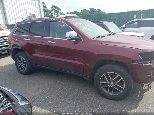 2018 Jeep Grand Cherokee Limited 4x4 მანქანა იყიდება აუქციონზე, vin: 1C4RJFBG8JC267954, აუქციონის ნომერი: 45985250