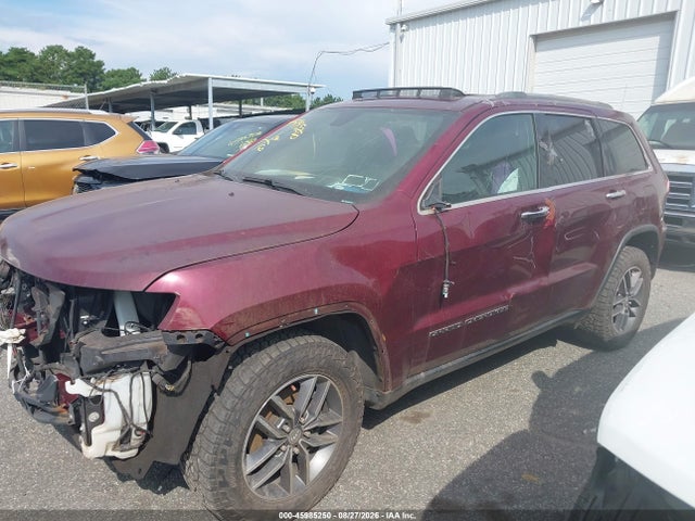 2018 Jeep Grand Cherokee Limited 4x4 მანქანა იყიდება აუქციონზე, vin: 1C4RJFBG8JC267954, აუქციონის ნომერი: 45985250