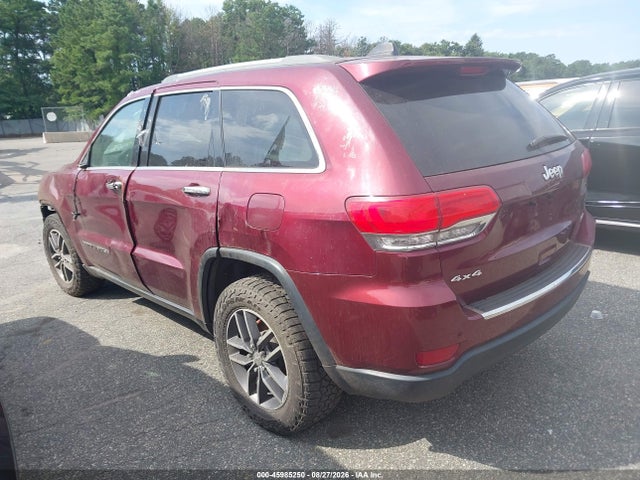 2018 Jeep Grand Cherokee Limited 4x4 მანქანა იყიდება აუქციონზე, vin: 1C4RJFBG8JC267954, აუქციონის ნომერი: 45985250