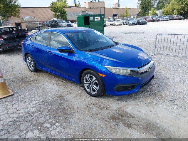45985274 :رقم المزاد ، 19XFC2F57JE003602 vin ، 2018 Honda Civic Lx مزاد بيع