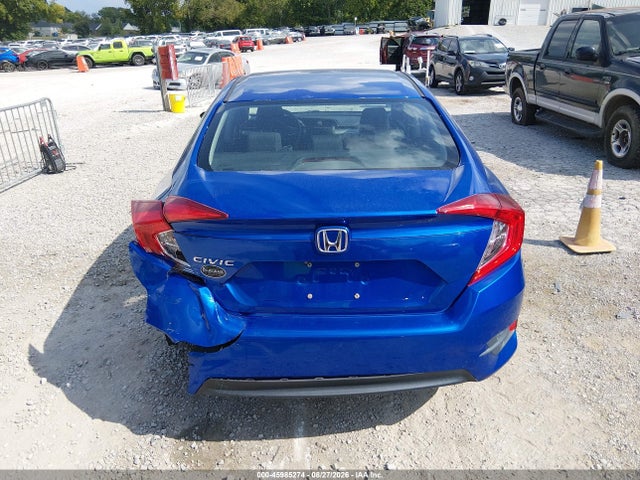 45985274 :رقم المزاد ، 19XFC2F57JE003602 vin ، 2018 Honda Civic Lx مزاد بيع