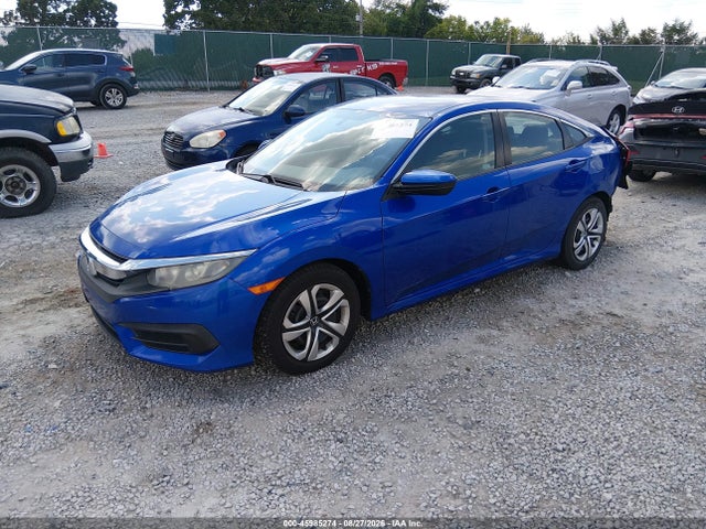 45985274 :رقم المزاد ، 19XFC2F57JE003602 vin ، 2018 Honda Civic Lx مزاد بيع