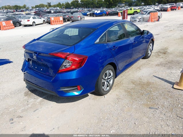 45985274 :رقم المزاد ، 19XFC2F57JE003602 vin ، 2018 Honda Civic Lx مزاد بيع