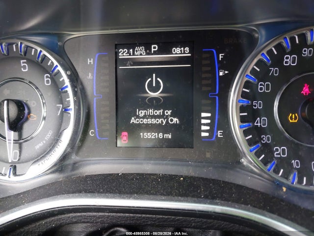45985308 :رقم المزاد ، 1C3CCCABXFN658267 vin ، 2015 Chrysler 200 Limited مزاد بيع