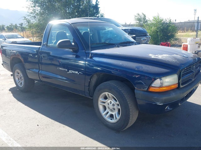 2001 Dodge Dakota Slt/sport მანქანა იყიდება აუქციონზე, vin: 1B7FL26X51S327131, აუქციონის ნომერი: 45985345