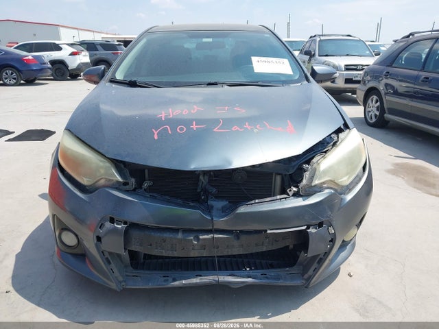 2015 Toyota Corolla S მანქანა იყიდება აუქციონზე, vin: 5YFBURHE9FP299469, აუქციონის ნომერი: 45985352