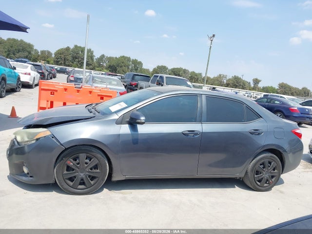 2015 Toyota Corolla S მანქანა იყიდება აუქციონზე, vin: 5YFBURHE9FP299469, აუქციონის ნომერი: 45985352