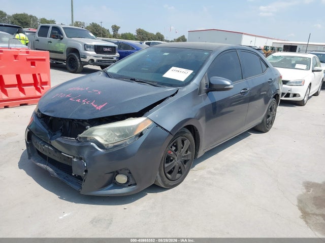 2015 Toyota Corolla S მანქანა იყიდება აუქციონზე, vin: 5YFBURHE9FP299469, აუქციონის ნომერი: 45985352