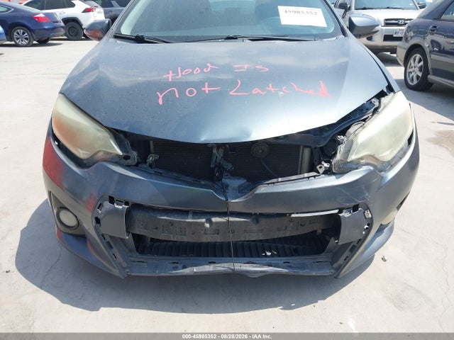 2015 Toyota Corolla S მანქანა იყიდება აუქციონზე, vin: 5YFBURHE9FP299469, აუქციონის ნომერი: 45985352