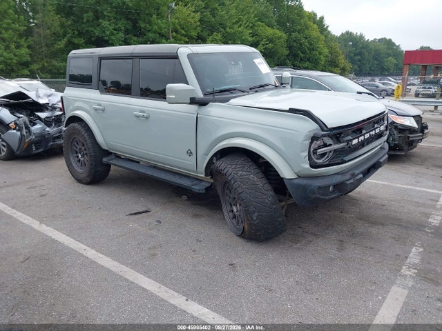 Продаж на аукціоні авто 2022 Ford Bronco Outer Banks, vin: 1FMEE5BP6NLB45768, номер лоту: 45985402
