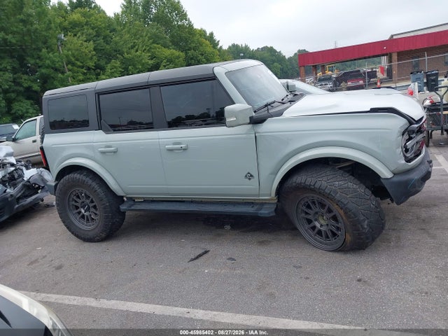 Продаж на аукціоні авто 2022 Ford Bronco Outer Banks, vin: 1FMEE5BP6NLB45768, номер лоту: 45985402