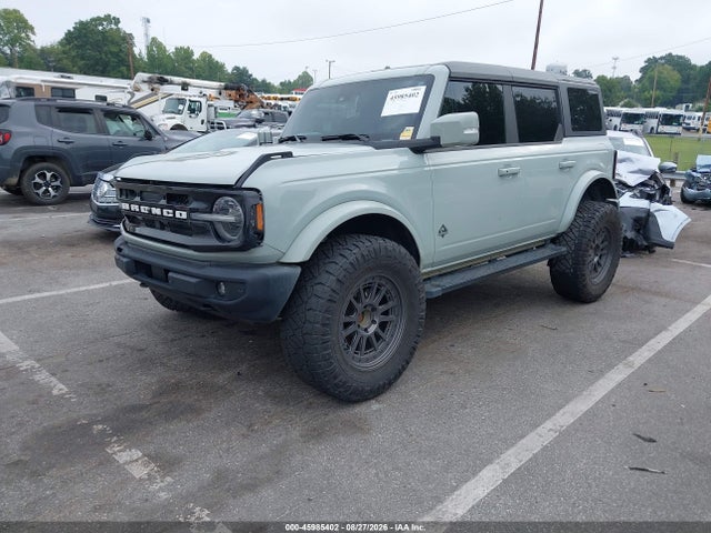 Продаж на аукціоні авто 2022 Ford Bronco Outer Banks, vin: 1FMEE5BP6NLB45768, номер лоту: 45985402