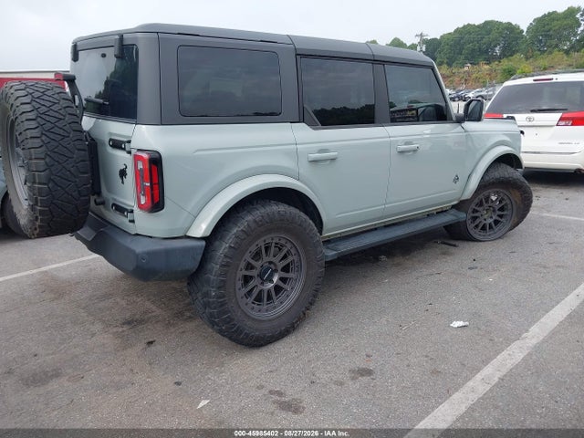 Продаж на аукціоні авто 2022 Ford Bronco Outer Banks, vin: 1FMEE5BP6NLB45768, номер лоту: 45985402