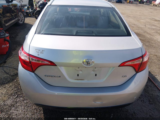 2017 Toyota Corolla Le მანქანა იყიდება აუქციონზე, vin: 5YFBURHE1HP630872, აუქციონის ნომერი: 45985411