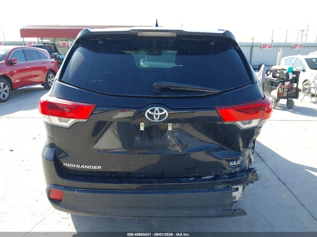 2017 Toyota Highlander Xle მანქანა იყიდება აუქციონზე, vin: 5TDKZRFH0HS519865, აუქციონის ნომერი: 45985431