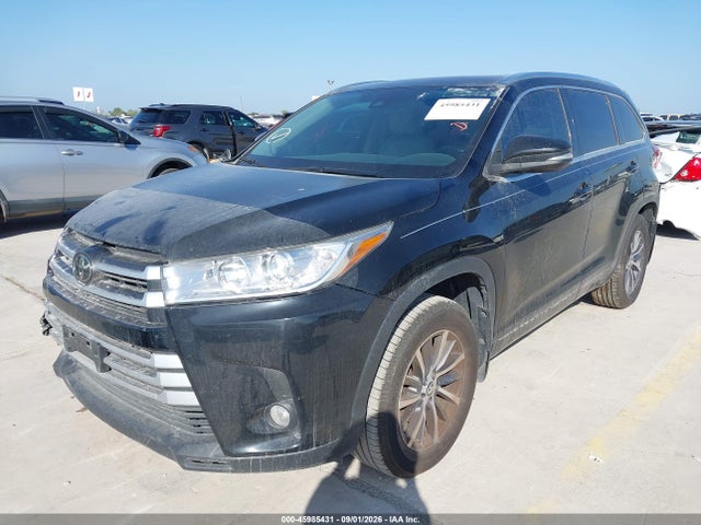 2017 Toyota Highlander Xle მანქანა იყიდება აუქციონზე, vin: 5TDKZRFH0HS519865, აუქციონის ნომერი: 45985431