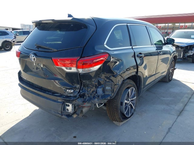 2017 Toyota Highlander Xle მანქანა იყიდება აუქციონზე, vin: 5TDKZRFH0HS519865, აუქციონის ნომერი: 45985431
