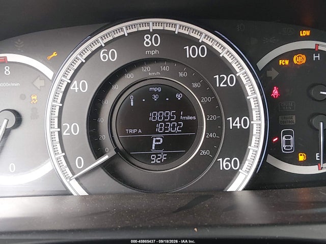 45985437 :رقم المزاد ، 1HGCR3F86DA008333 vin ، 2013 Honda Accord Ex-l V-6 مزاد بيع