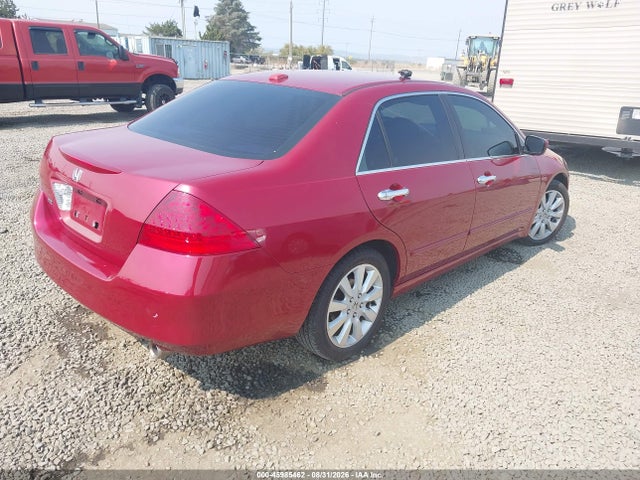 45985462 :رقم المزاد ، 1HGCM665X7A103164 vin ، 2007 Honda Accord 3.0 Ex مزاد بيع
