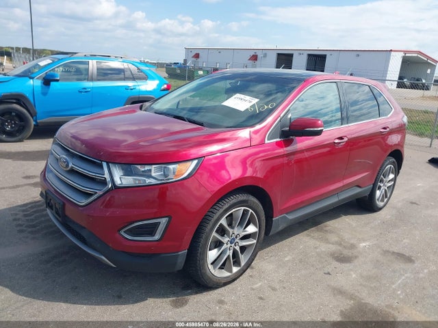 Продажа на аукционе авто 2016 Ford Edge Titanium, vin: 2FMPK4K98GBB27191, номер лота: 45985470