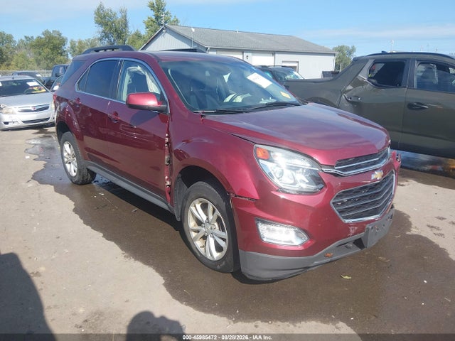 Продажа на аукционе авто 2016 Chevrolet Equinox Lt, vin: 2GNALCEK0G6309869, номер лота: 45985472