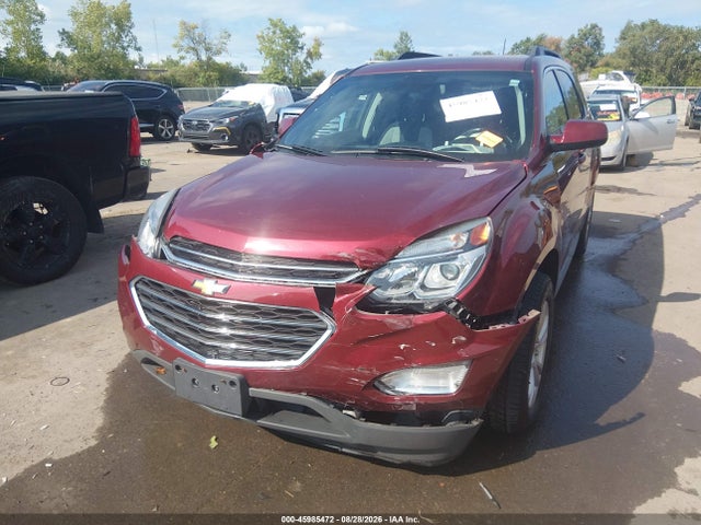 Продаж на аукціоні авто 2016 Chevrolet Equinox Lt, vin: 2GNALCEK0G6309869, номер лоту: 45985472