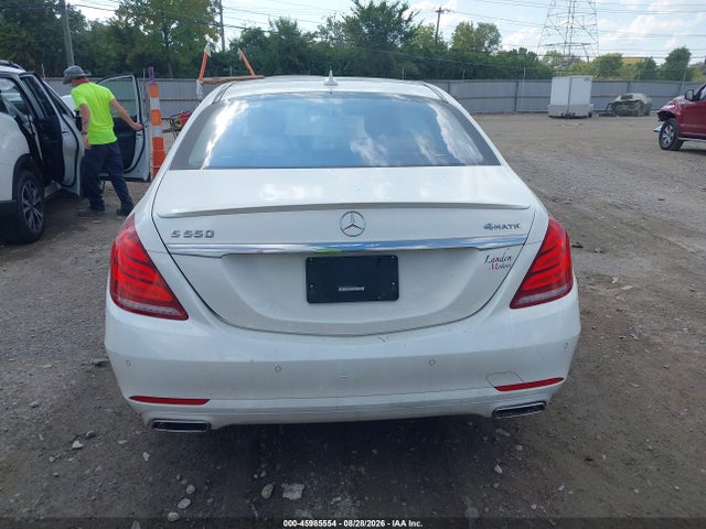 Aukcja sprzedaży 2015 Mercedes-benz S 550 4matic, vin: WDDUG8FB9FA161203, numer aukcji: 45985554