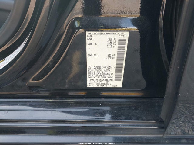 Продаж на аукціоні авто 2013 Nissan Altima 2.5 Sv, vin: 1N4AL3AP5DC230491, номер лоту: 45985571