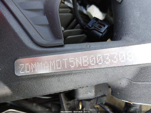 2022 Ducati Monster მანქანა იყიდება აუქციონზე, vin: ZDMMAMDT5NB003308, აუქციონის ნომერი: 45985583