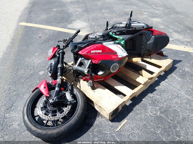 2022 Ducati Monster მანქანა იყიდება აუქციონზე, vin: ZDMMAMDT5NB003308, აუქციონის ნომერი: 45985583