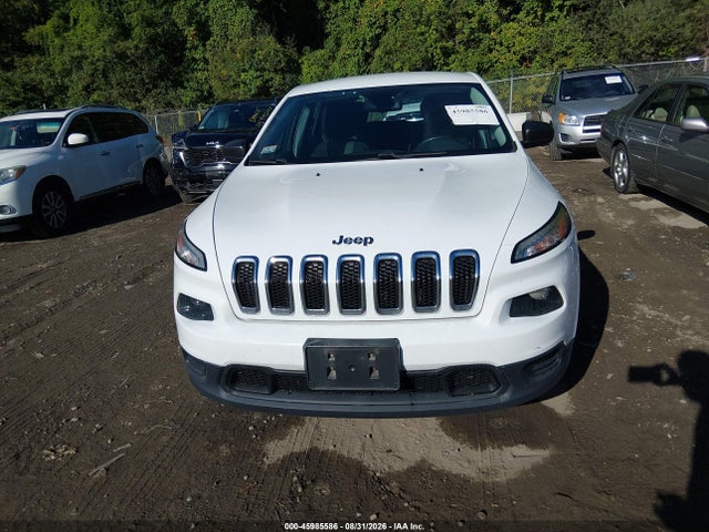 Продажа на аукционе авто 2016 Jeep Cherokee Sport, vin: 1C4PJMAB7GW109355, номер лота: 45985586