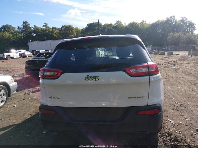 Продажа на аукционе авто 2016 Jeep Cherokee Sport, vin: 1C4PJMAB7GW109355, номер лота: 45985586