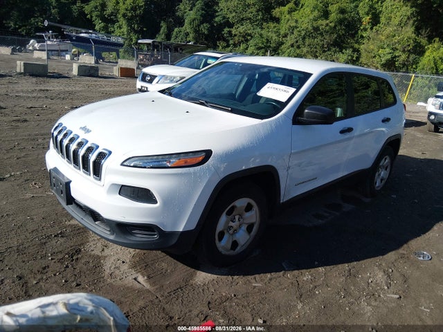 Продажа на аукционе авто 2016 Jeep Cherokee Sport, vin: 1C4PJMAB7GW109355, номер лота: 45985586