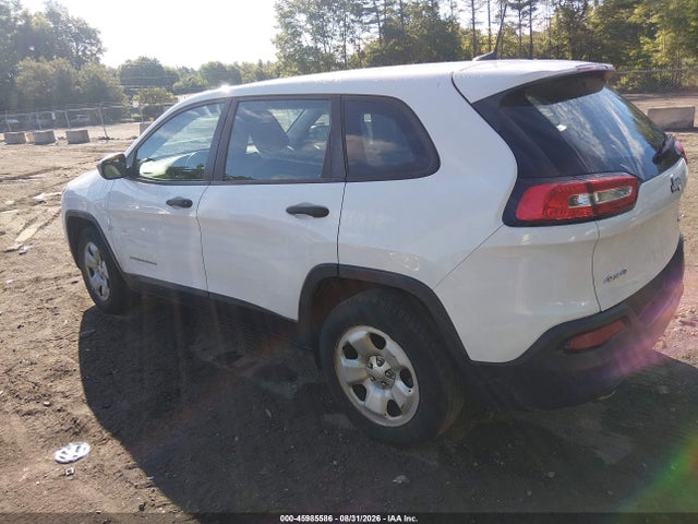 Продажа на аукционе авто 2016 Jeep Cherokee Sport, vin: 1C4PJMAB7GW109355, номер лота: 45985586