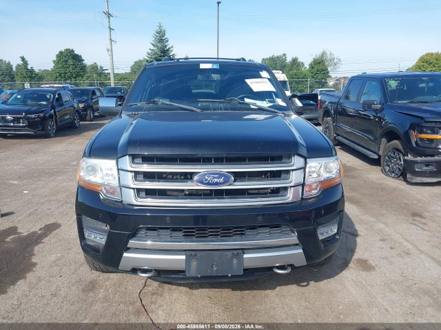 2017 Ford Expedition Max Platinum მანქანა იყიდება აუქციონზე, vin: 1FMJK1MT2HEA09852, აუქციონის ნომერი: 45985611