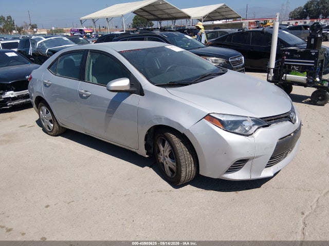Продаж на аукціоні авто 2016 Toyota Corolla Le, vin: 2T1BURHE0GC631123, номер лоту: 45985625