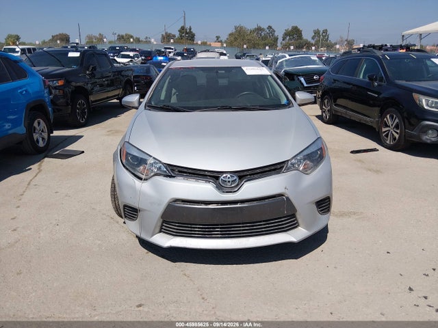 Продаж на аукціоні авто 2016 Toyota Corolla Le, vin: 2T1BURHE0GC631123, номер лоту: 45985625