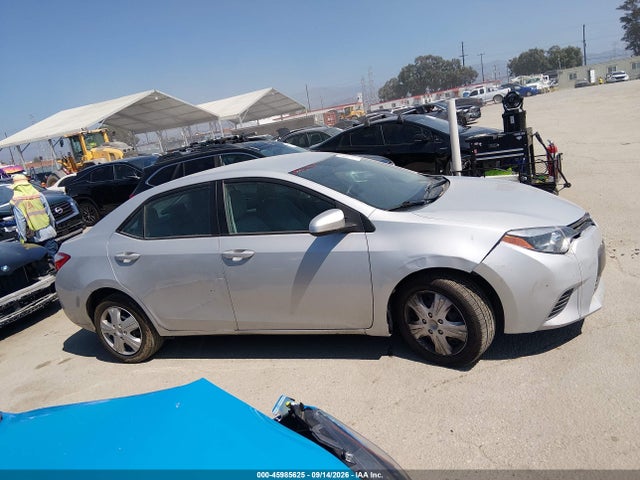 Продаж на аукціоні авто 2016 Toyota Corolla Le, vin: 2T1BURHE0GC631123, номер лоту: 45985625