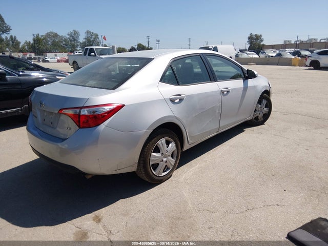 Продаж на аукціоні авто 2016 Toyota Corolla Le, vin: 2T1BURHE0GC631123, номер лоту: 45985625
