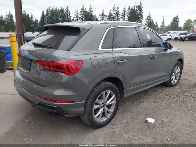 Продаж на аукціоні авто 2022 Audi Q3 Premium Plus 45 Tfsi S Line Quattro Tiptronic, vin: WA1EECF33N1072784, номер лоту: 45985721