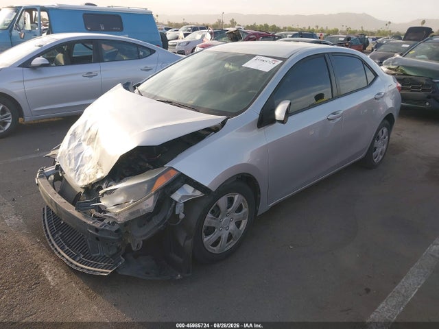 Toyota COROLLA LE 2014 5YFBURHE7EP026688 Image 2