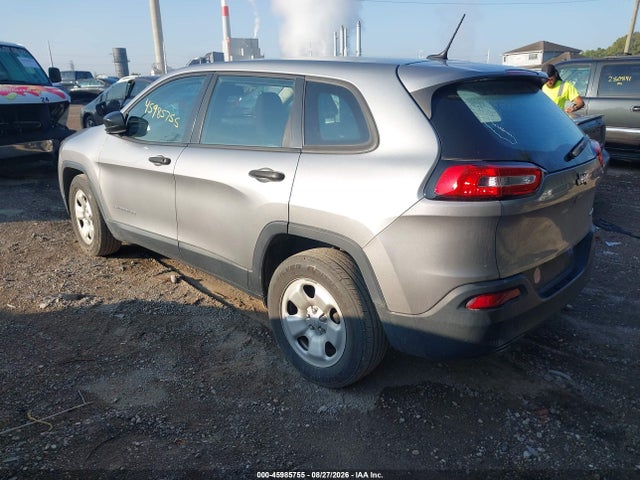 Продаж на аукціоні авто 2016 Jeep Cherokee Sport, vin: 1C4PJLAB4GW126883, номер лоту: 45985755