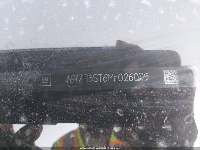 Продаж на аукціоні авто 2021 Chevrolet Malibu Fwd Lt, vin: 1G1ZD5ST6MF026095, номер лоту: 45985809