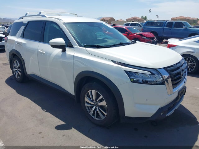 45985858 :رقم المزاد ، 5N1DR3CC7NC273677 vin ، 2022 Nissan Pathfinder Sl 4wd مزاد بيع