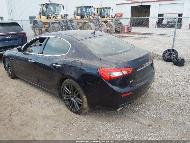 Продажа на аукционе авто 2014 Maserati Ghibli S Q4, vin: ZAM57RTA0E1099622, номер лота: 45985902