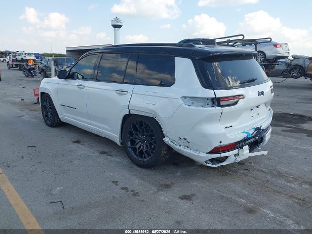 2025 Jeep Grand Cherokee L Summit Reserve 4x4 მანქანა იყიდება აუქციონზე, vin: 1C4RJKEG8S8693670, აუქციონის ნომერი: 45985962
