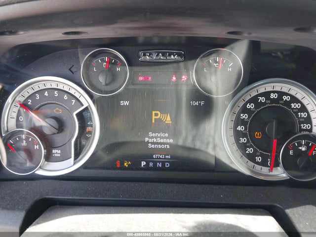 Aukcja sprzedaży 2017 Ram 1500 Lone Star Silver  4x2 5'7 Box, vin: 1C6RR6LG8HS805504, numer aukcji: 45985965